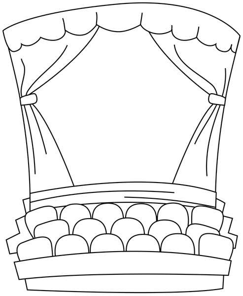 Thousand coloring page theatre royalty