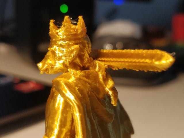 D printed techno figurine rtechnoblade