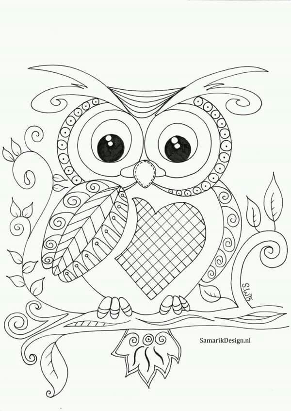 Pin by melina paoloni on lechuzas y buhos owl coloring pages mandala coloring pages coloring books