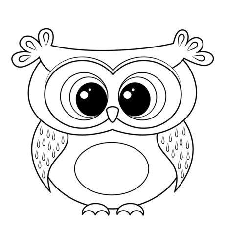 Cartoon owl coloring page free printable coloring pages owl coloring pages animal coloring pages owl cartoon