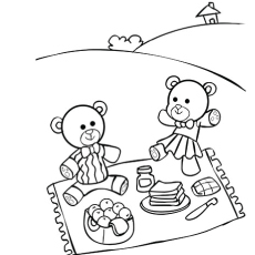 Top free printable teddy bear coloring pages online