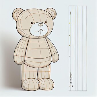 Page teddy bear coloring pages pictures