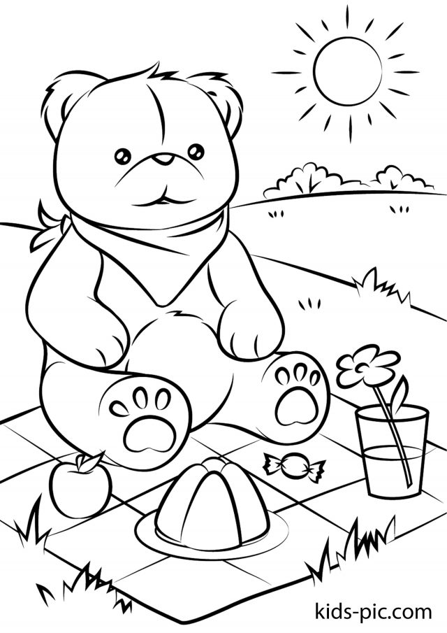 Teddy bear coloring page free coloring page template printing printable taddy bear coloring paâ bear coloring pages teddy bear coloring pages teddy bear picnic