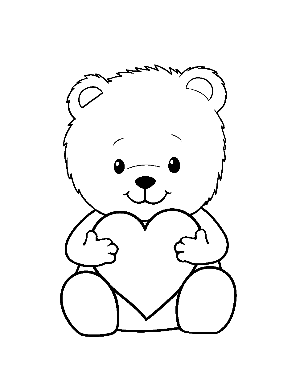 Valentines day coloring pages free printables