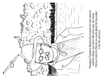 Theodore roosevelt coloring page by stevens social studies tpt