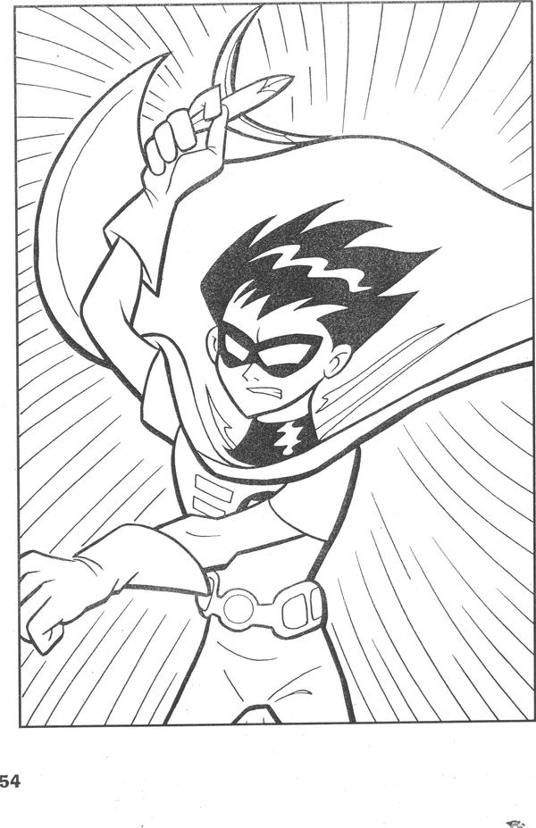 Teen titans coloring book p by rustytoons on