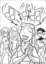 Teen titans coloring pages on coloring