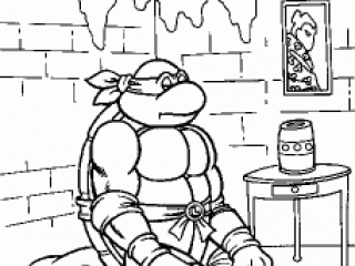 Best teenage mutant ninja turtes coloring pages for kids