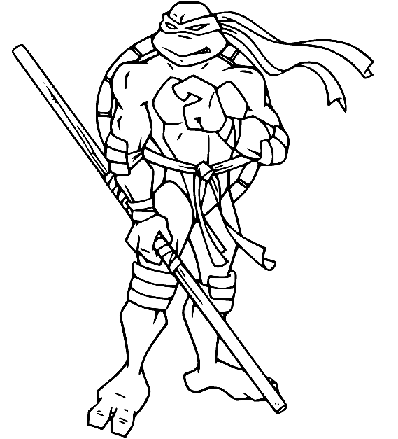 Ninja turtles coloring pages printable for free download