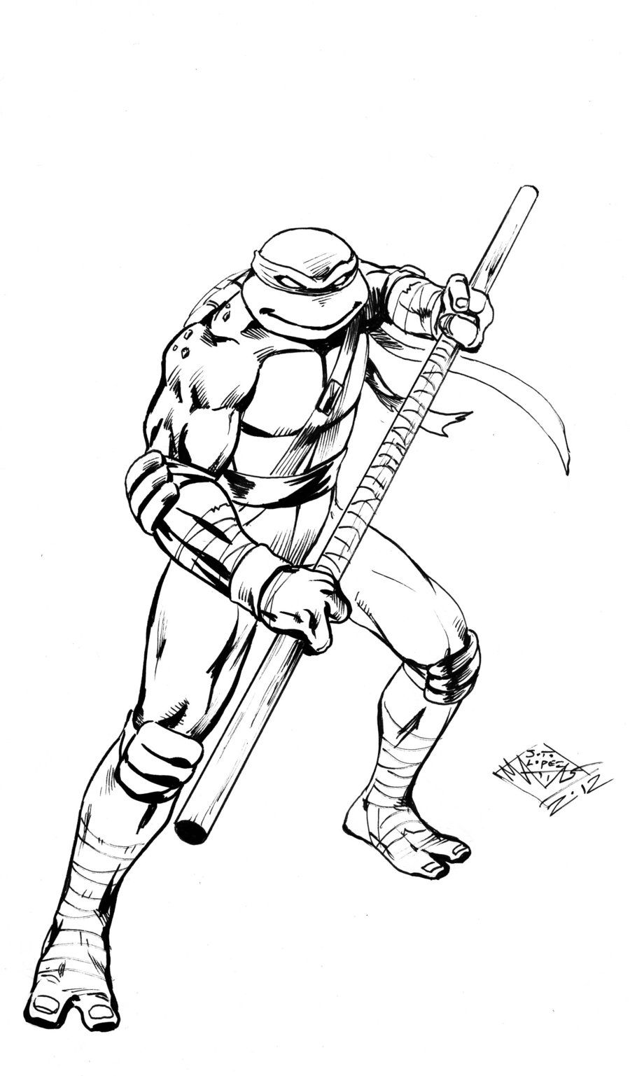 Donatello tmnt coloring pages ninja turtle coloring pages turtle coloring pages teenage mutant ninja turtles art