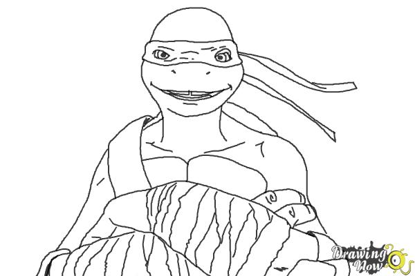 How to draw donatello from teenage mutant ninja turtles tmnt