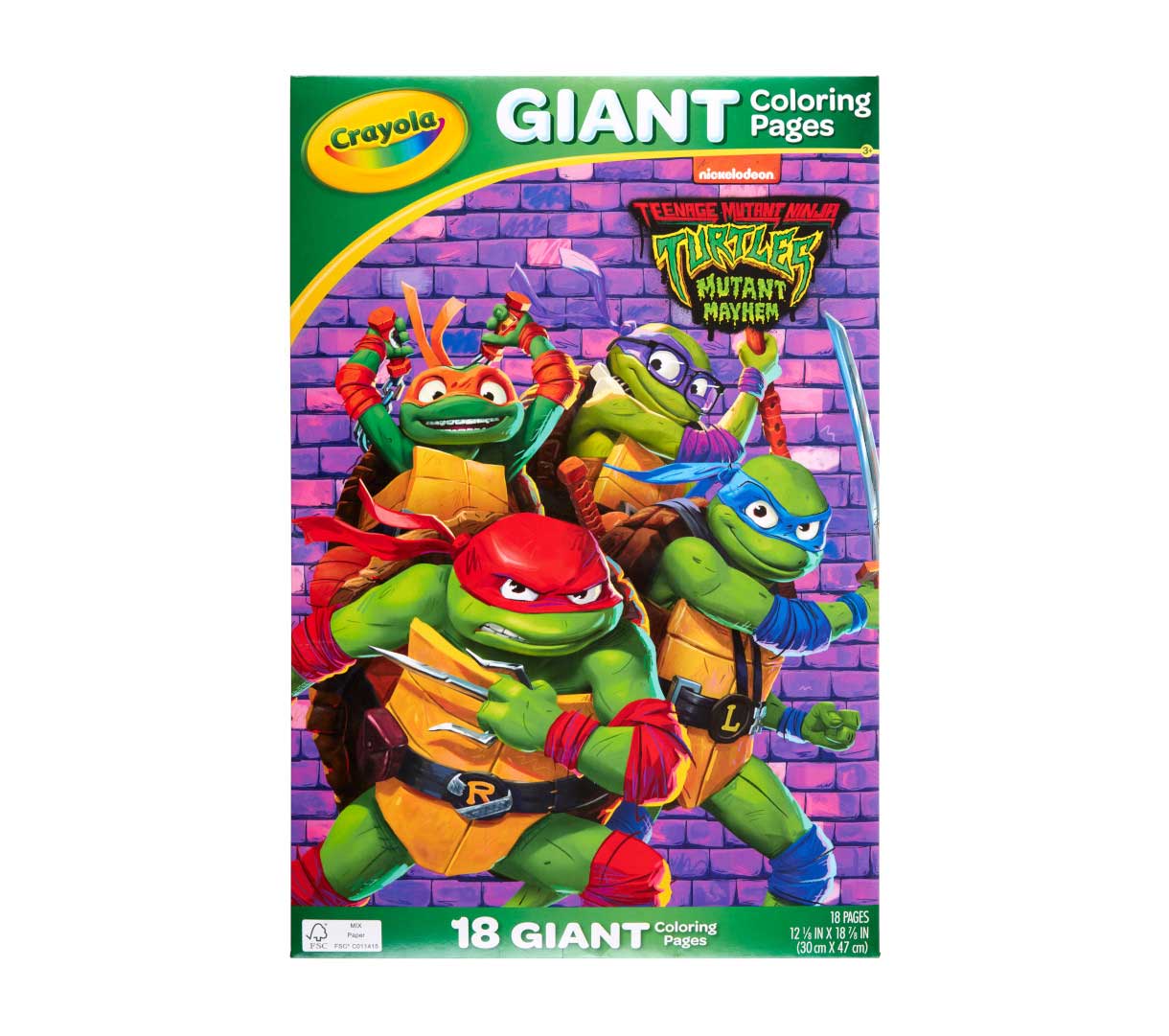 Giant teenage mutant ninja turtles coloring pages