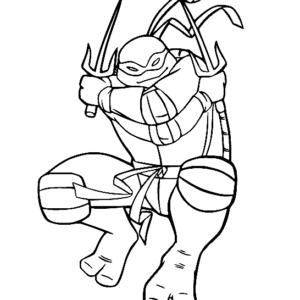 Ninja turtles coloring pages printable for free download