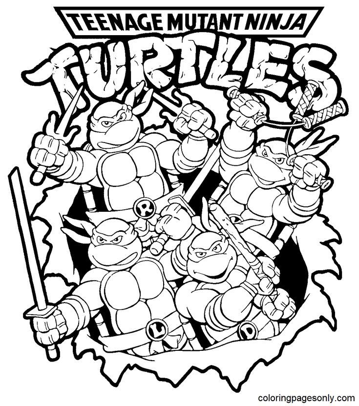 Ninja turtles coloring pages ninja turtle coloring pages turtle coloring pages free disney coloring pages