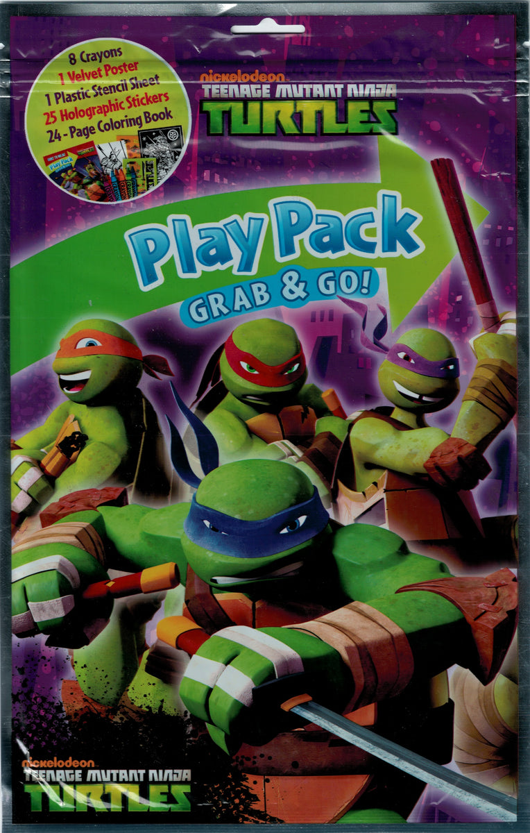 Teenage mutant ninja turtles grab go play pack xl edition â