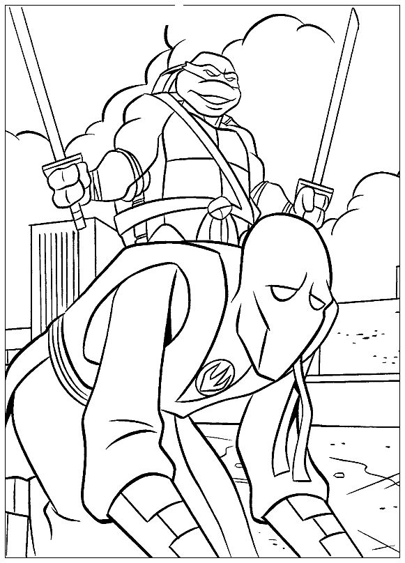 Teenage mutant ninja turtles kids coloring pages and free colouring pictures tmnt ninja turtles teenage mutant ninja turtles crafts free coloring pictures