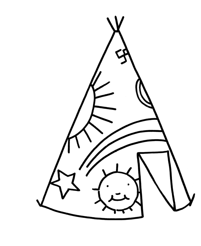 Bluebonkers teepee