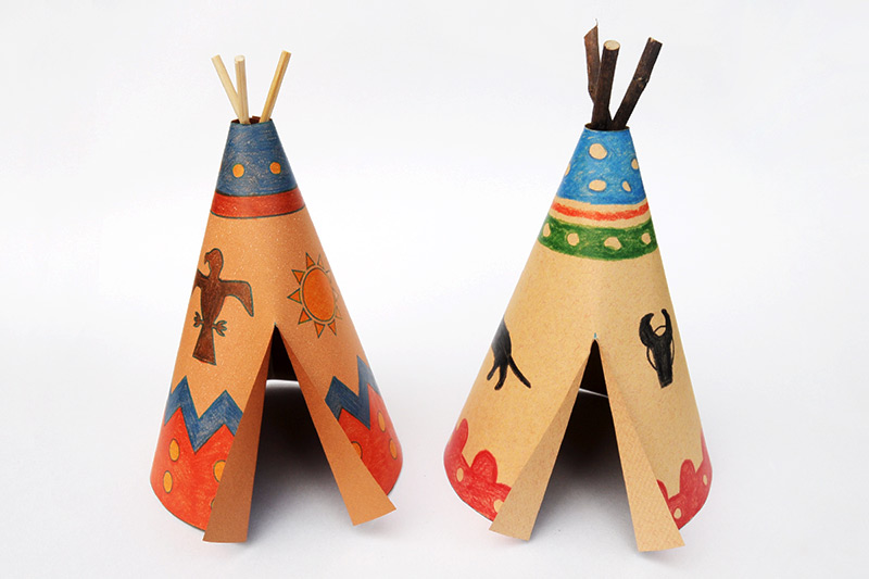 Native american teepee templates free printable templates coloring pages