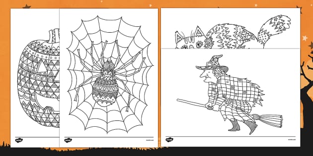 Dibujos de halloween infantiles recursos