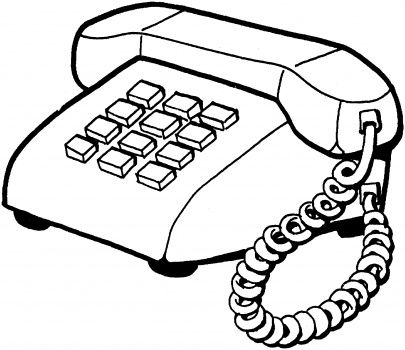 Home telephone coloring pages free printable coloring pages free printable coloring