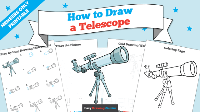 How to draw a telescope