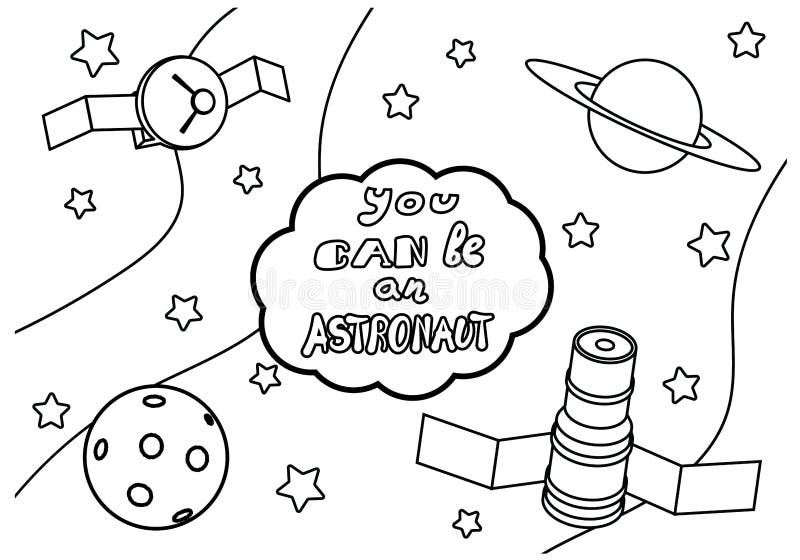 Telescope coloring stock illustrations â telescope coloring stock illustrations vectors clipart