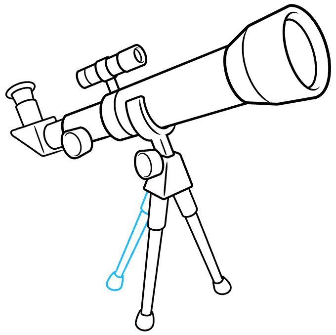 How to draw a telescope