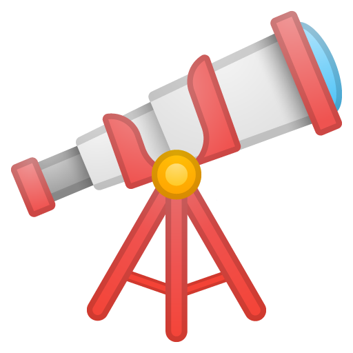 Ð telescope on google noto color emoji android