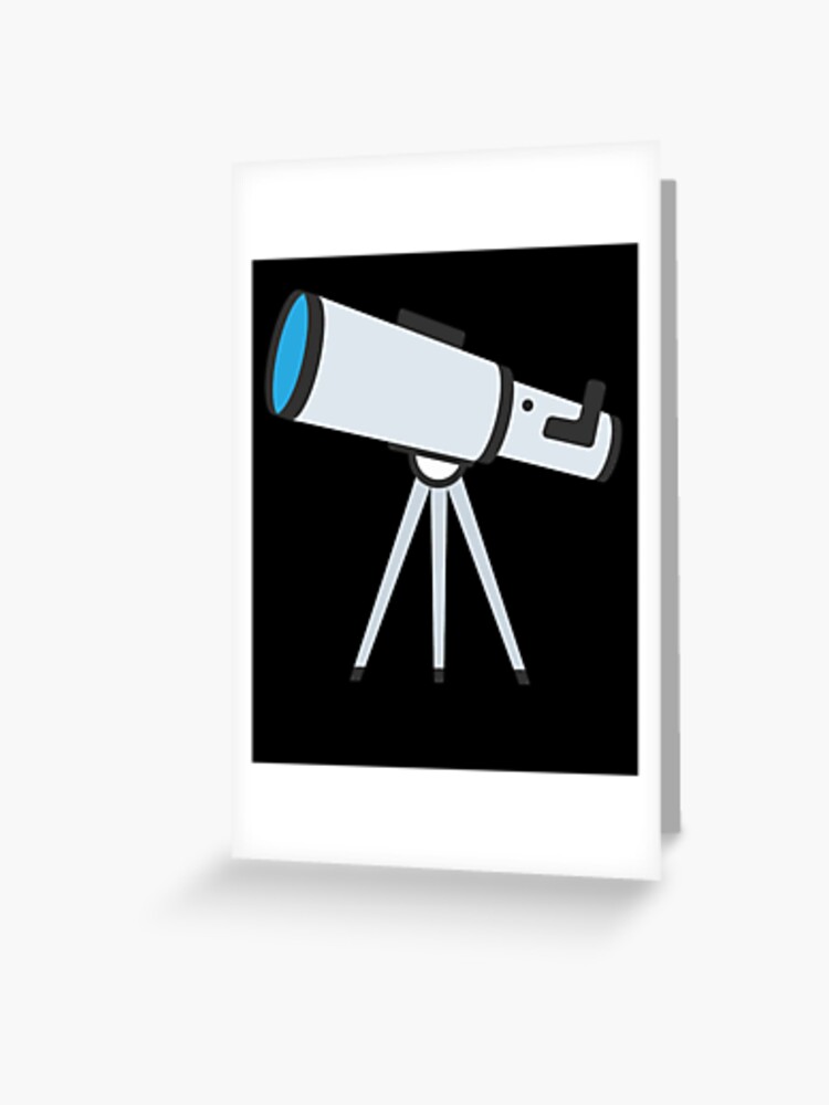 Telescope astronomy is my passion greeting card for sale by roarr