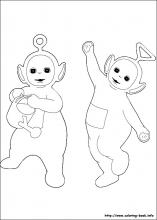 Teletubbies coloring pages on coloring