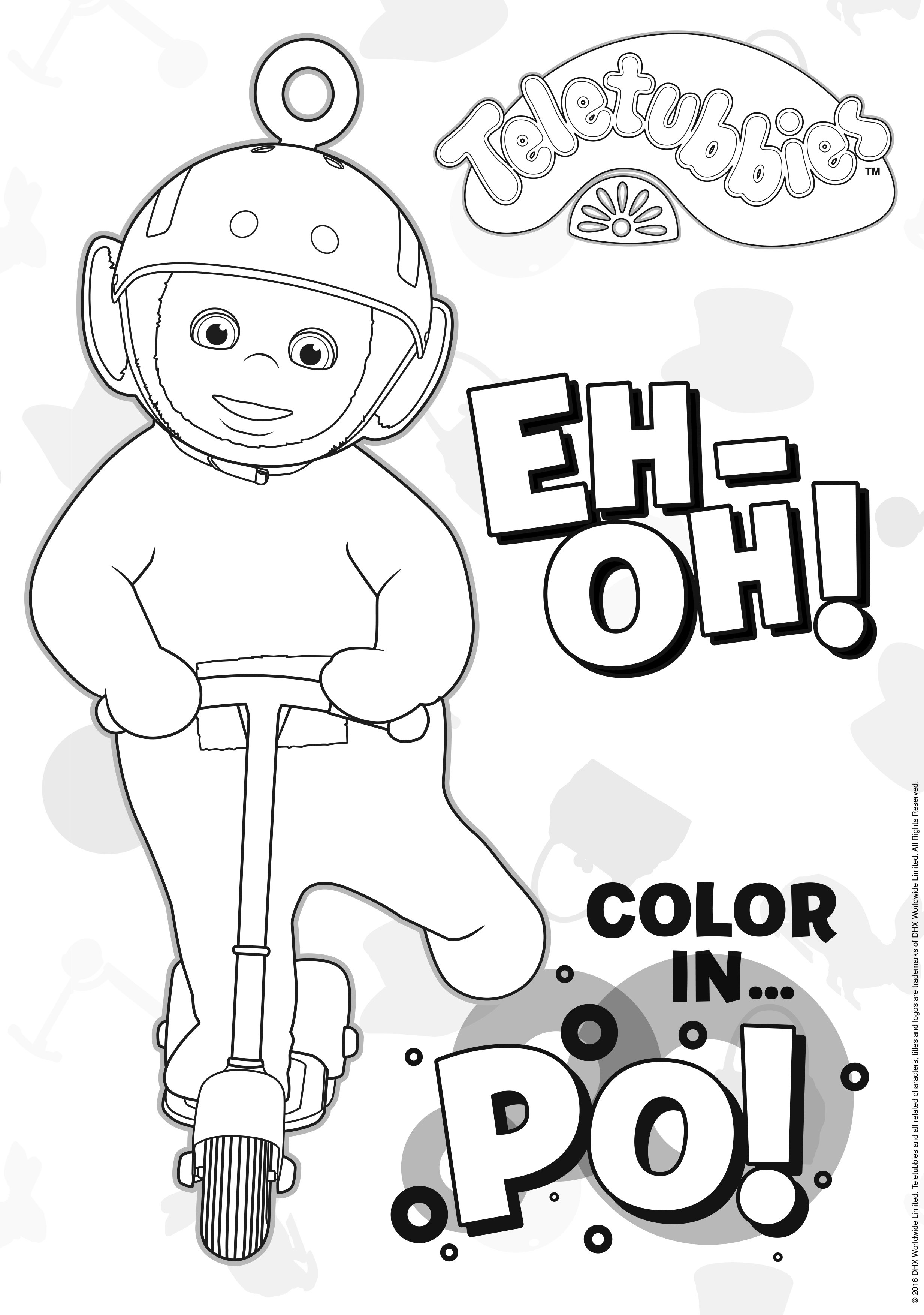 Teletubbies usa on x its a super cute teletubbies po coloring sheet poweek teletubbiesusa httpstcoezfeydyzn httpstcoshwxydnfm x