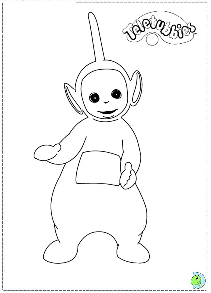 Teletubbies coloring page