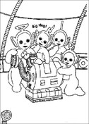 Teletubbies coloring pages free coloring pages