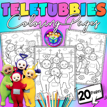 Teletubbies printable coloring pages for all ages