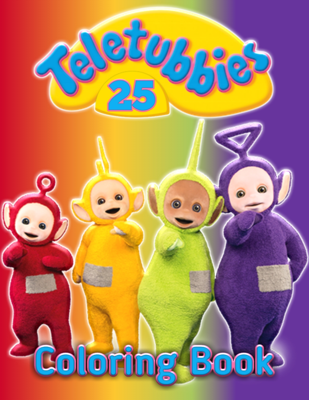 Teletubbies th anniversary coloring book v by purpletinkywinky on