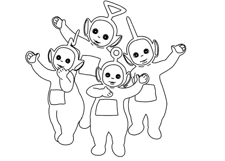 Teletubbies coloring pages bear coloring pages coloring pages cute coloring pages