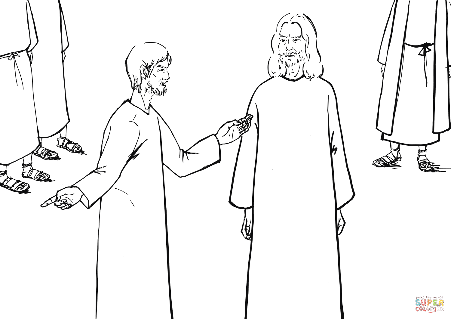 Someone in the crowd asked jesus to tell his brother to divide the inheritance with him coloring page free printable coloring pages