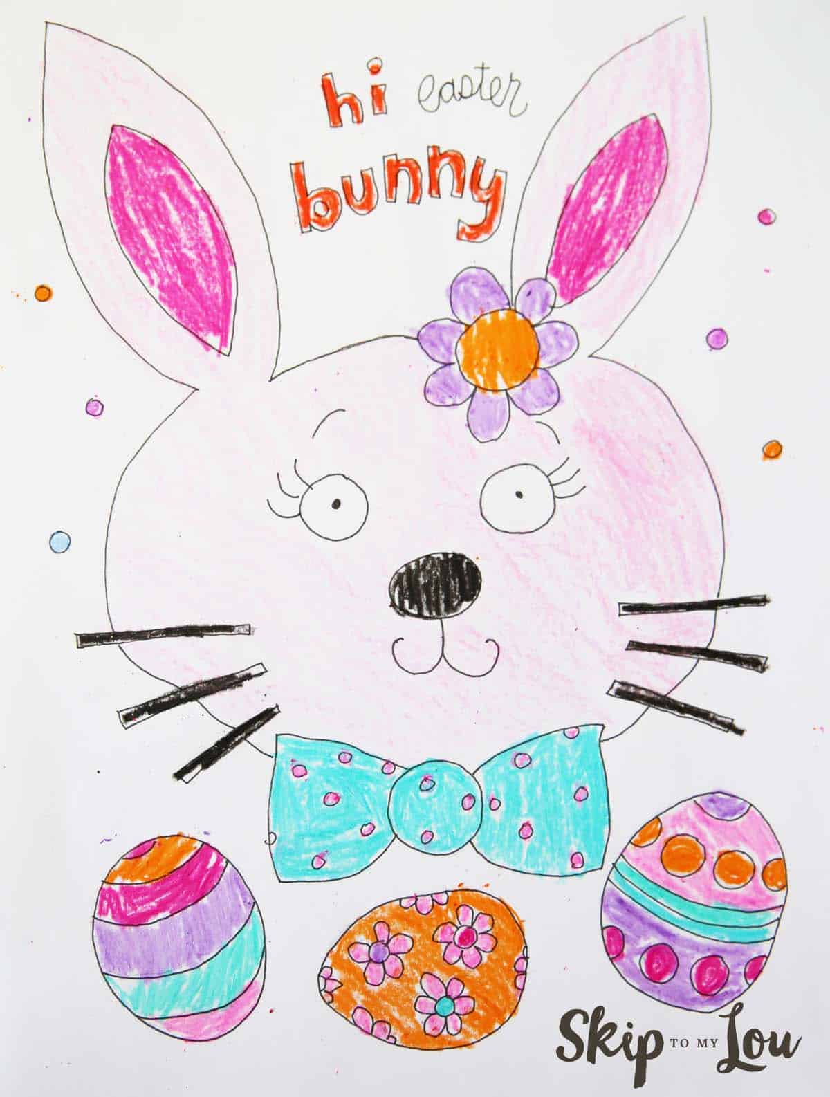 The cutest free easter coloring pages skip to my lou