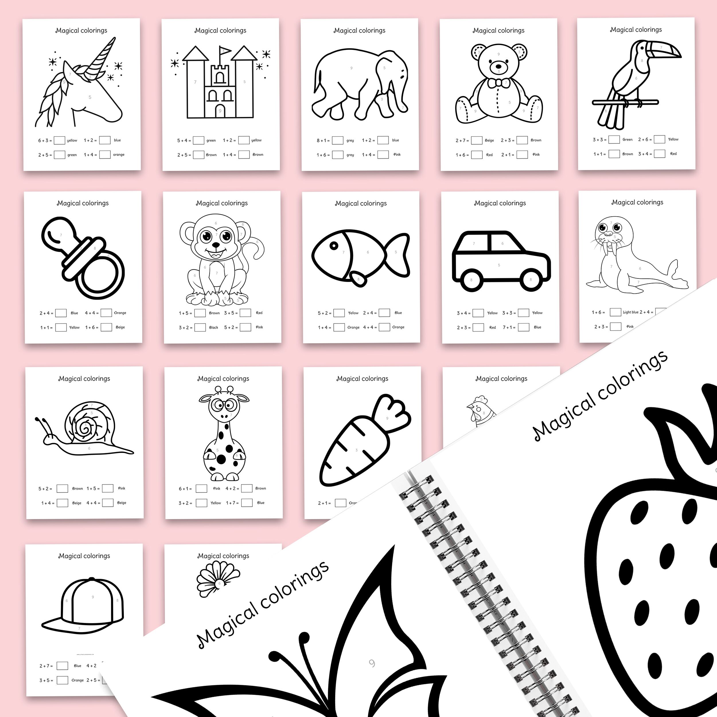 Kdp coloring book template