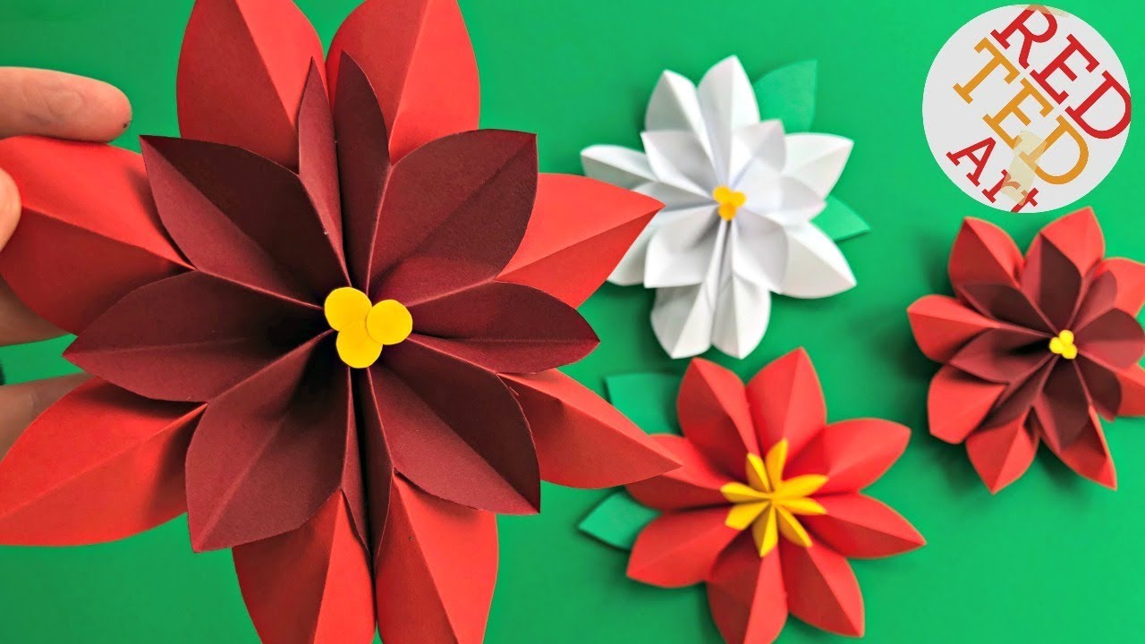 Paper flower diy