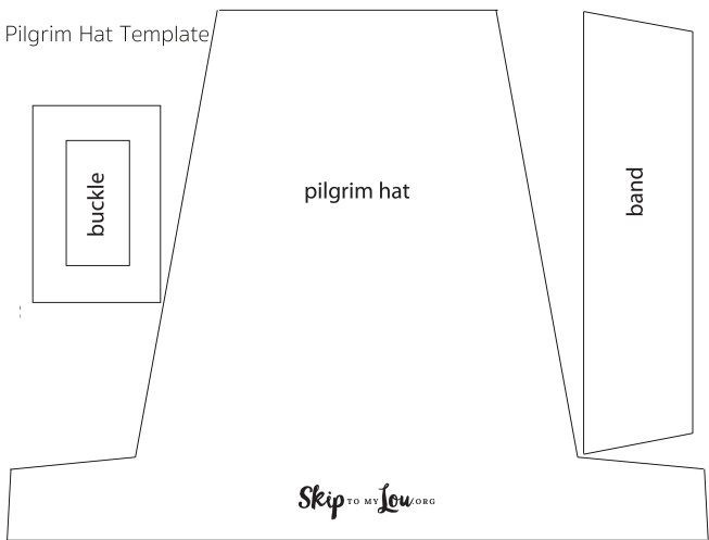 Pilgrim hat templates kids enjoy making piligrim hats for thanksgiving diy