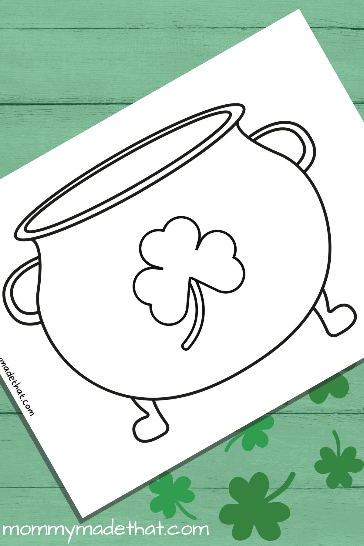 Printable pot of gold templates lots of free outlines