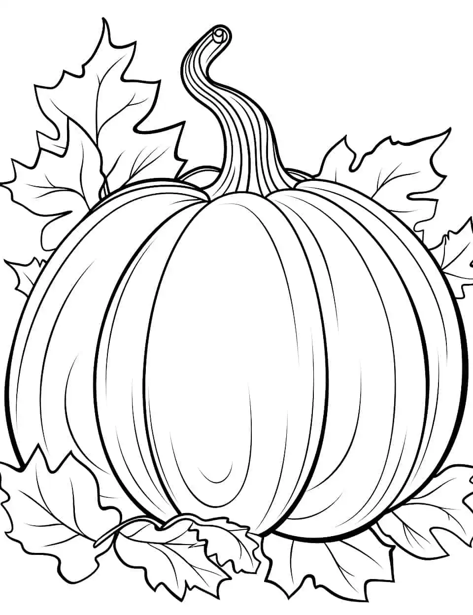 Pumpkin coloring pages free printable sheets