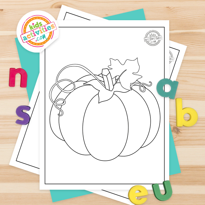 Free printable pumpkin coloring pages kids activities blog