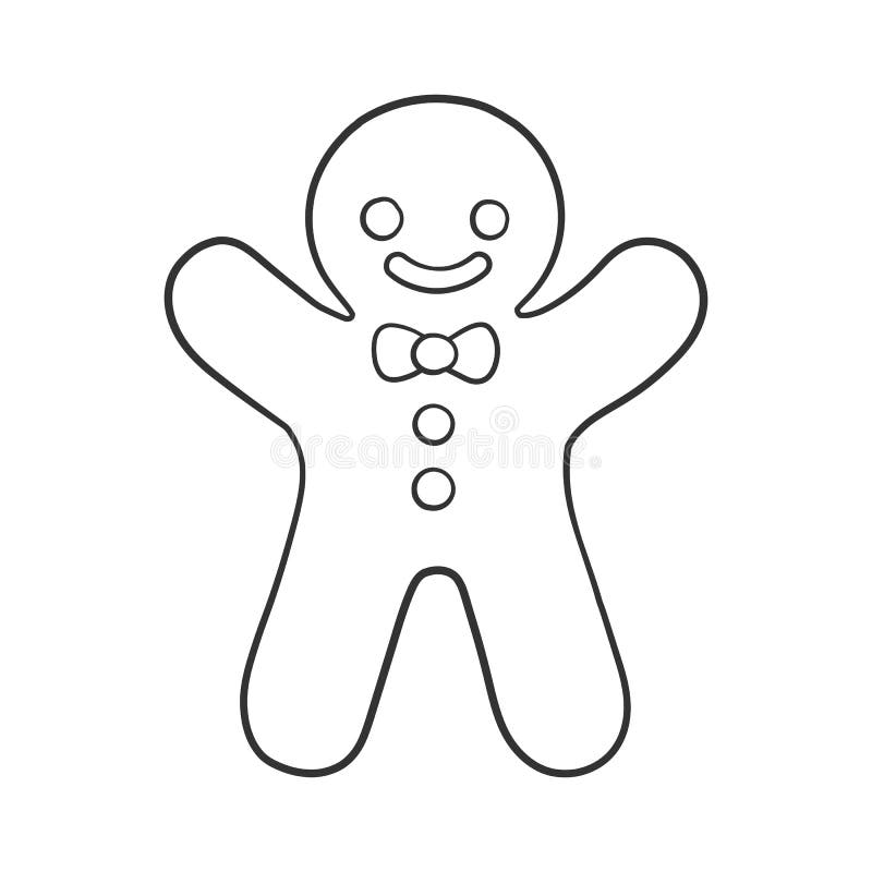 Gingerbread man coloring page stock illustrations â gingerbread man coloring page stock illustrations vectors clipart