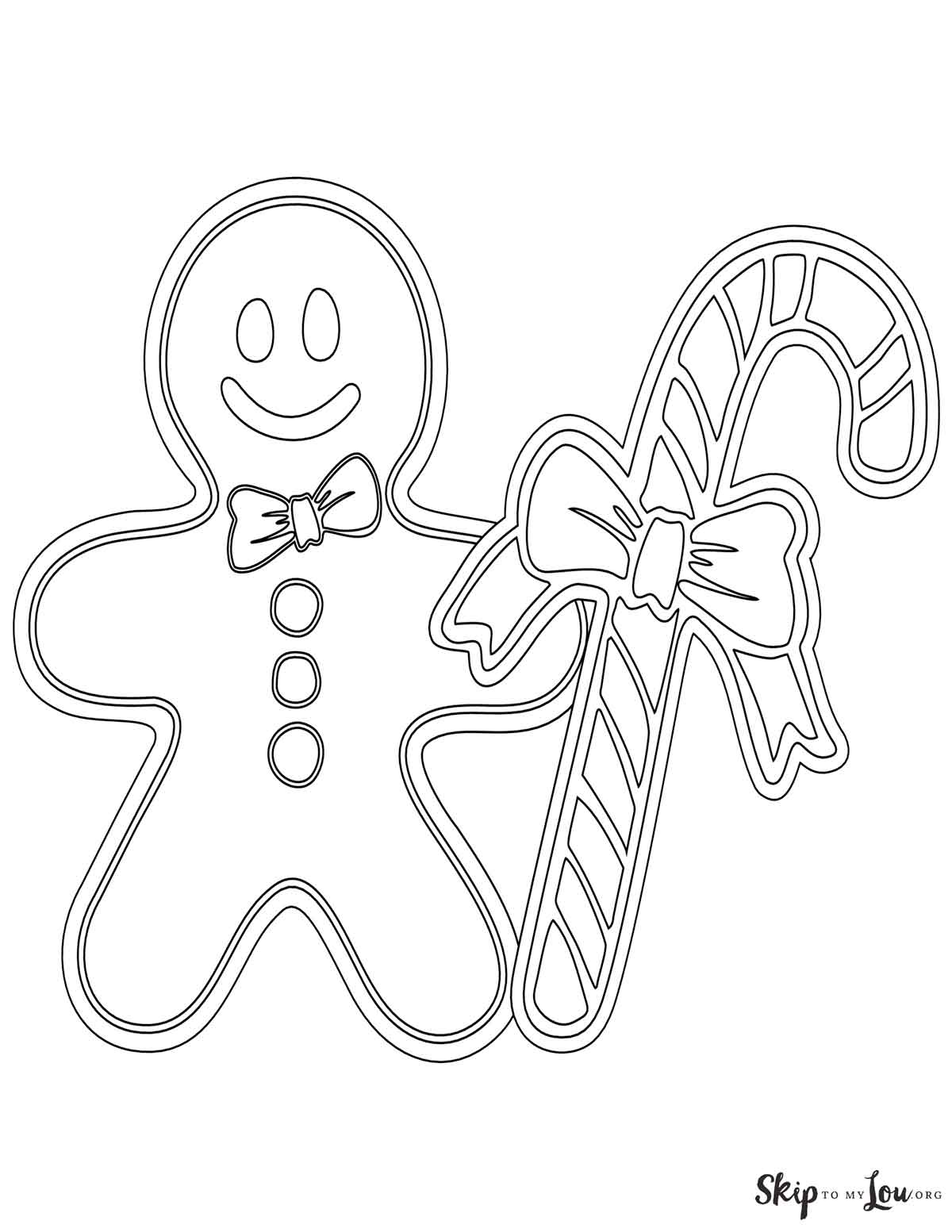 Gingerbread man coloring pages skip to my lou