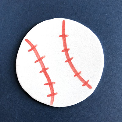 Baseball craft printable for jackie robinson day