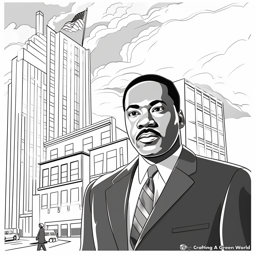 Black history month coloring pages