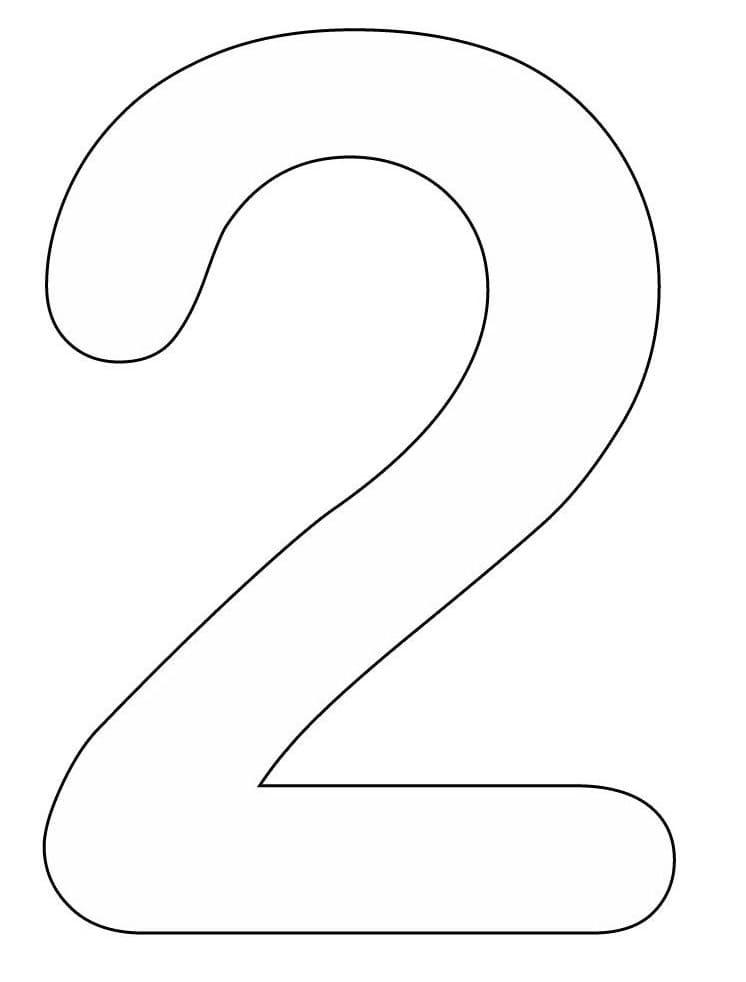 Printable number fãrbung seite