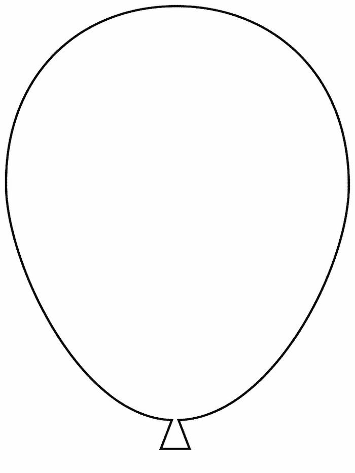 Single balloon coloring pages molde de balão balão para colorir balão